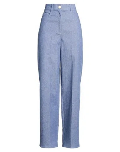 Marella Woman Jeans Blue Size 8 Cotton, Polyester, Elastane, Polyamide