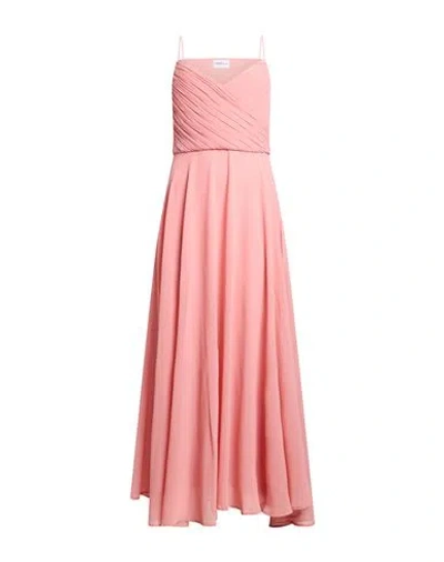 Marella Woman Maxi Dress Antique Rose Size 4 Polyester In Pink