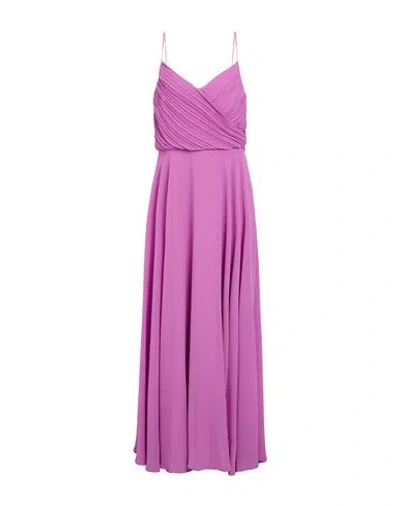 Marella Woman Maxi Dress Mauve Size 8 Polyester In Purple
