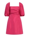 Marella Woman Mini Dress Fuchsia Size 6 Polyester