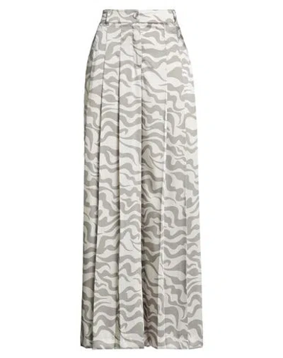 Marella Woman Pants Beige Size 8 Polyester In Neutral
