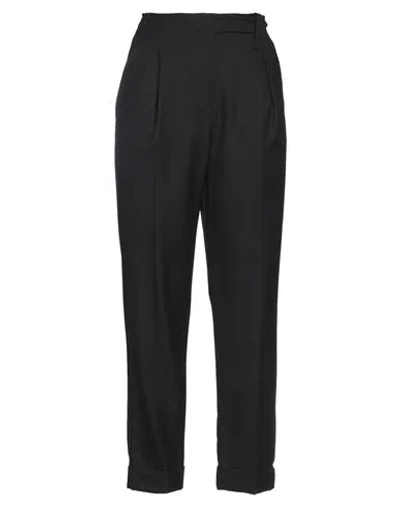 Marella Woman Pants Black Size 6 Polyester, Viscose, Elastane