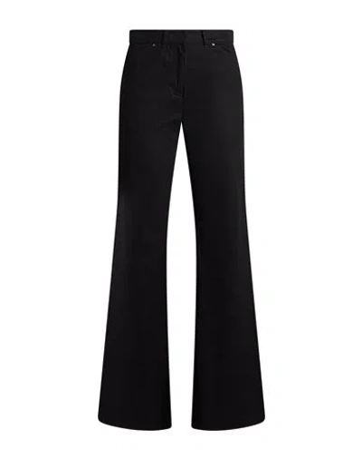 Marella Woman Pants Black Size 12 Cotton, Elastane