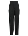 Marella Woman Pants Black Size 12 Polyester, Virgin Wool, Elastane