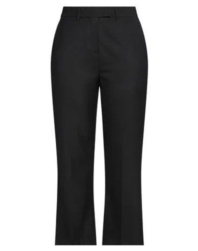 Marella Woman Pants Black Size 12 Polyester, Wool, Elastane