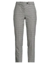 Marella Woman Pants Black Size 4 Polyester, Virgin Wool, Elastane In Gray