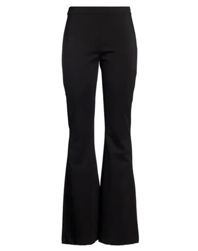 Marella Woman Pants Black Size Xxl Viscose, Polyamide, Elastane