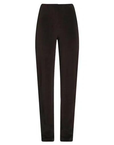 Marella Woman Pants Brown Size 4 Wool, Acrylic, Polyamide