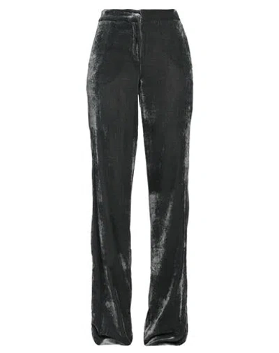 Marella Woman Pants Dark Green Size 4 Viscose, Polyamide