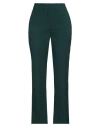 Marella Woman Pants Deep Teal Size 8 Polyester, Viscose, Elastane In Green