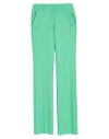 Marella Woman Pants Green Size 12 Polyester, Viscose, Elastane In Green