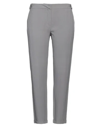 Marella Woman Pants Grey Size 12 Viscose, Acetate