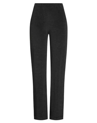 Marella Woman Pants Grey Size 6 Wool, Acrylic, Polyamide In Black