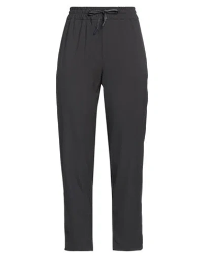 Marella Woman Pants Lead Size 2 Polyester, Viscose, Elastane In Black