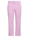 Marella Woman Pants Mauve Size 8 Polyester, Viscose, Elastane In Purple
