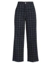 Marella Woman Pants Midnight Blue Size 8 Viscose, Polyester, Elastane In Black