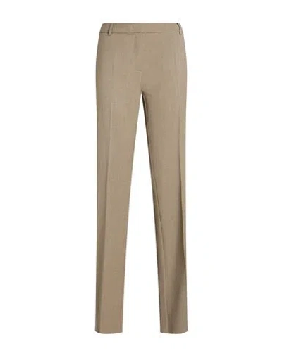 Marella Woman Pants Military Green Size 12 Polyester, Viscose, Wool, Elastane