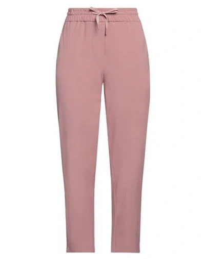 Marella Woman Pants Pastel Pink Size 4 Polyester, Viscose, Elastane