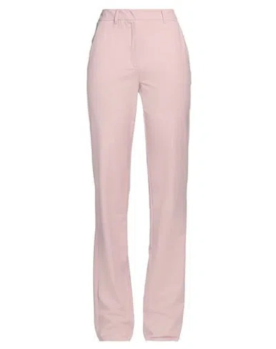 Marella Woman Pants Pink Size 10 Polyester, Viscose, Elastane