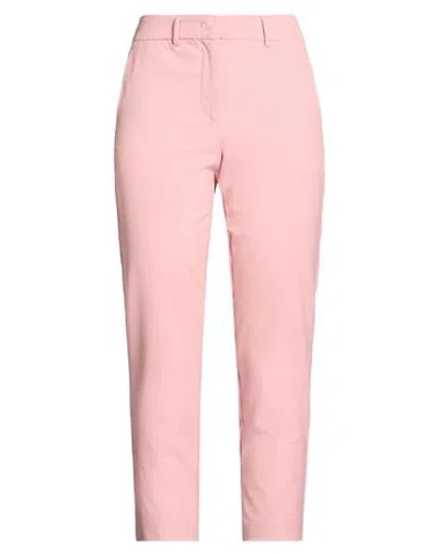 Marella Woman Pants Pink Size 6 Polyester, Viscose, Elastane