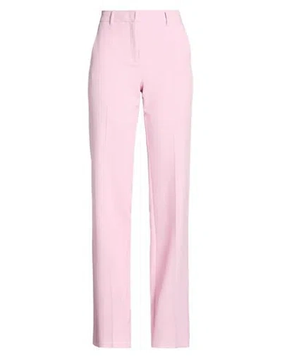 Marella Woman Pants Pink Size 8 Polyester, Elastane