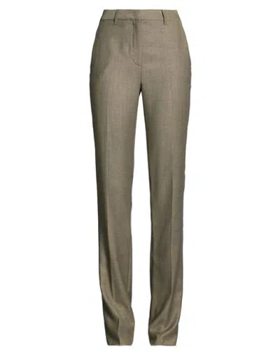 Marella Woman Pants Sage Green Size 8 Virgin Wool, Polyester, Viscose In Gray