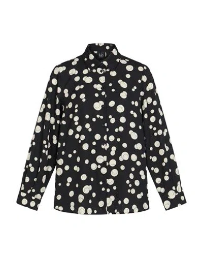 Marella Woman Shirt Black Size 4 Polyester