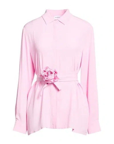 Marella Pink Acetate Silk Women Shirt