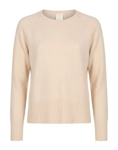 Marella Woman Sweater Beige Size M Virgin Wool In Sand