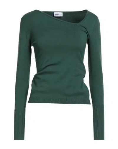 Marella Woman Sweater Emerald Green Size Xl Viscose, Polyester
