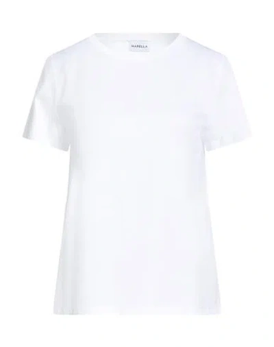 Marella Woman T-shirt White Size L Cotton