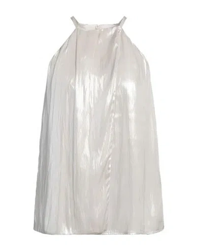 Marella Woman Top Ivory Size 6 Polyester In White