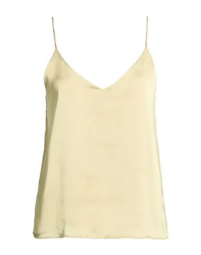 Marella Woman Top Lime Green Size 6 Polyester