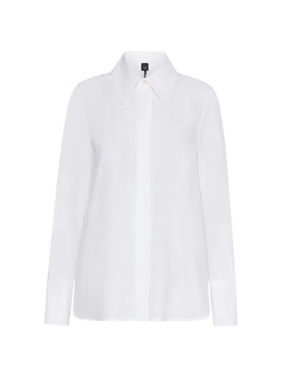 Marella Women's Cotton Poplin Shirt In White