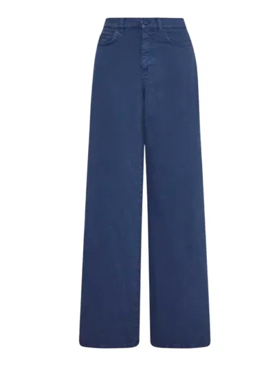 Marella Women Gladis Wide-leg Jeans In Blue