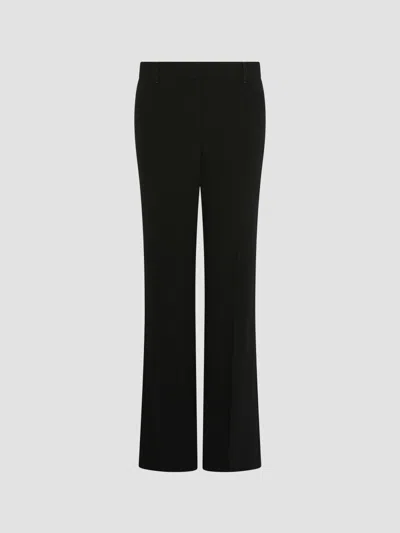 Marella Women's Mini Flare Crêpe Envers Satin Trousers In Black