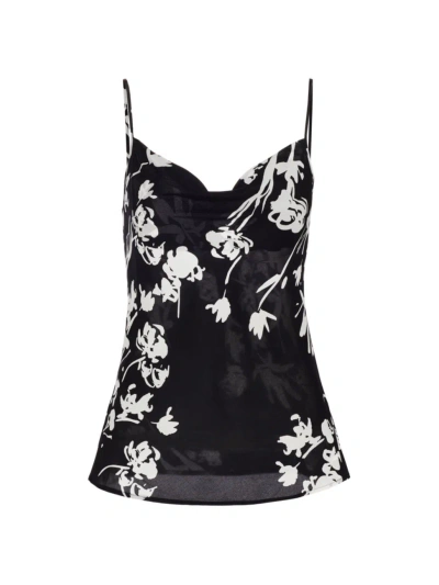 Marella Women's Sgravio Floral Lounge Cami Top In Black Floral
