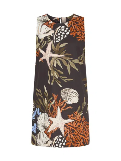 Marella Women's Sleeveless Poplin Dress In Black