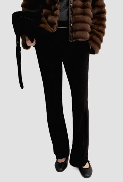 Marella Women's Slim Fit Trousers Black