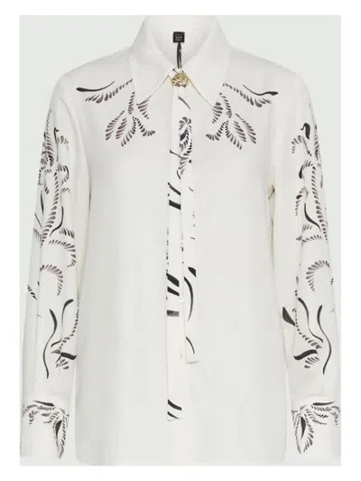 Marella Art.365 Yacht Shirt In Wool White