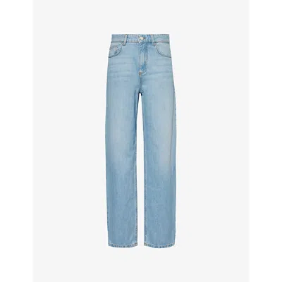 Marella Barrels Denim Jeans In Blue
