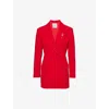Marella Codesign Waisted Blazer In Red