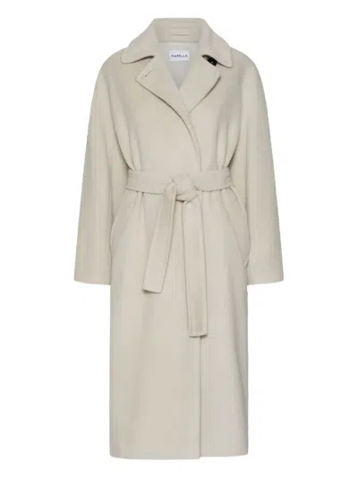 MARELLA WOOL BELTED COAT