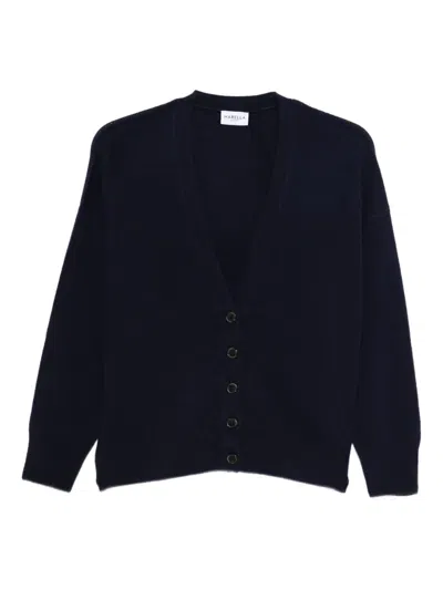 Marella Wool Blend Cardigan In Blue