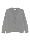 Marella Wool Blend Cardigan In Gray