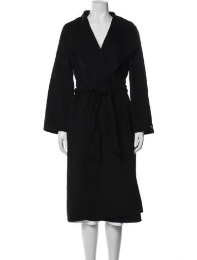 Pre-owned Marella Wool Coat In Black