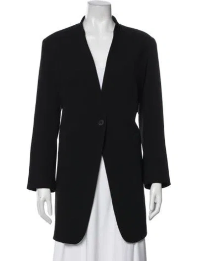 Pre-owned Marella Wool Coat In Black