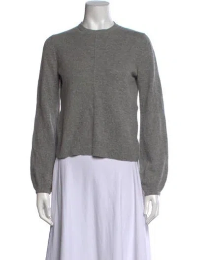 Pre-owned Marella Wool Crew Neck Sweater In Grey