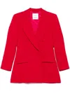 Marella X Emily Ratajkowski Waisted Blazer In Rot