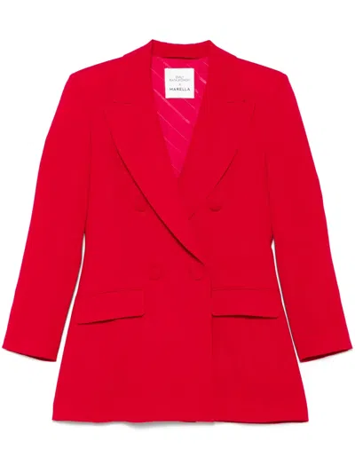 MARELLA X EMILY RATAJKOWSKI WAISTED BLAZER